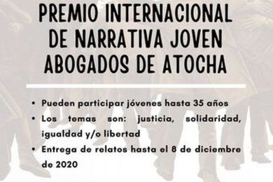 Premio Internacional de Narrativa Joven “Abogados de Atocha” 2021