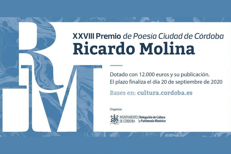 XXVIII Premio de Poesía Ciudad de Córdoba “Ricardo Molina”