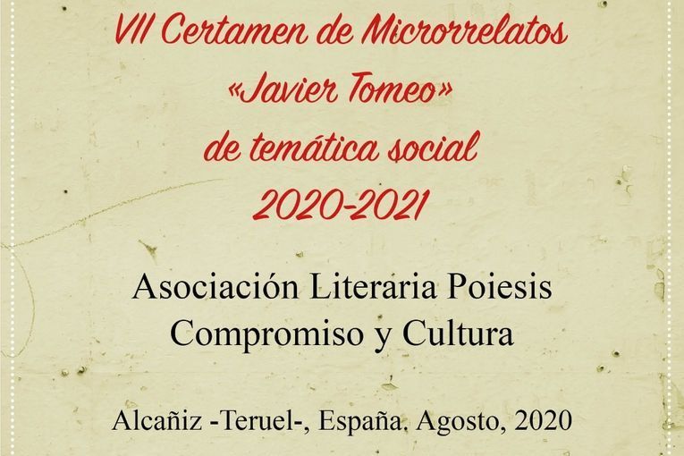 VII Certamen de Microrrelatos “Javier Tomeo” de Temática Social 2020-2021