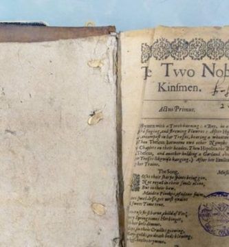 Ejemplar de “The Two Noble Kinsmen”, de William Shakespeare