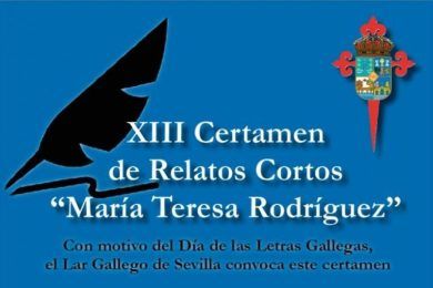 XIII Certamen de Relatos Cortos “María Teresa Rodríguez”