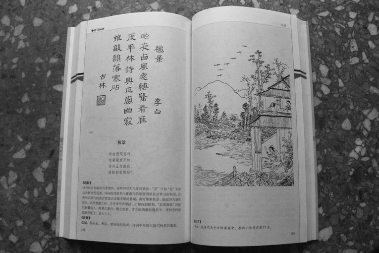 Paisaje de otoño, por Li Bai