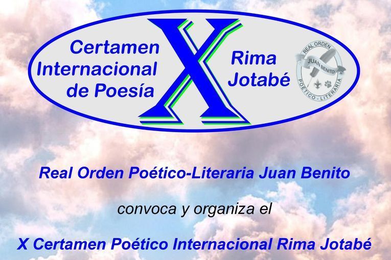 X Certamen Poético Internacional Rima Jotabé