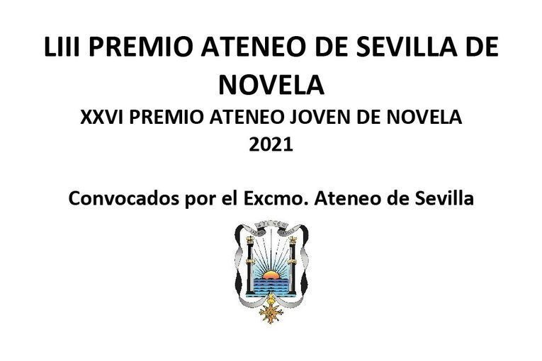LIII Premio Ateneo de Sevilla de Novela y XXVI Premio Ateneo Joven de Novela 2021