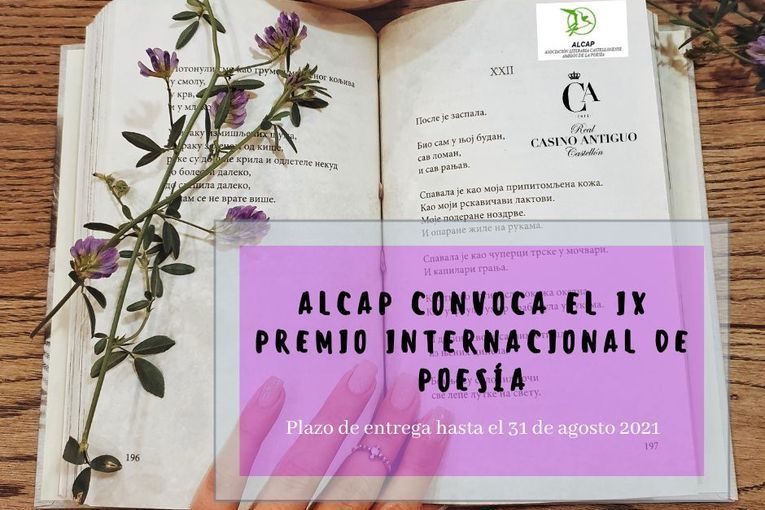 IX Premio Internacional ALCAP de Poesía 2021