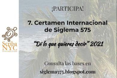 7º Certamen Internacional de Siglema 575 “Di lo que quieres decir” 2021