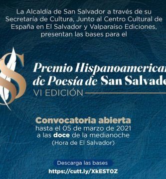 VI Premio Hispanoamericano de Poesía de San Salvador
