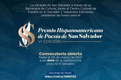 VI Premio Hispanoamericano de Poesía de San Salvador