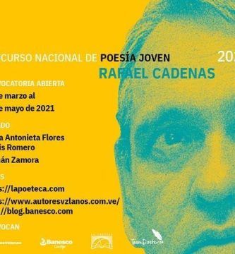 6º Concurso Nacional de Poesía Joven Rafael Cadenas 2021