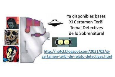 XI Certamen TerBi de Relato “Detectives de lo sobrenatural”