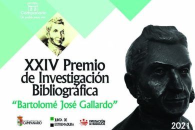 XXIV Premio “Bartolomé José Gallardo” de Investigación Bibliográfica