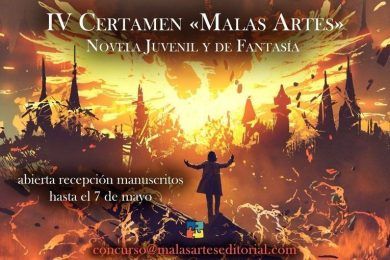 IV Certamen “Malas Artes” de Novela Juvenil y de Fantasía