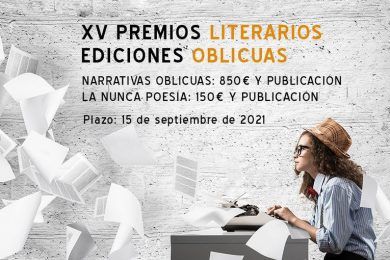 XV Premios Literarios Ediciones Oblicuas
