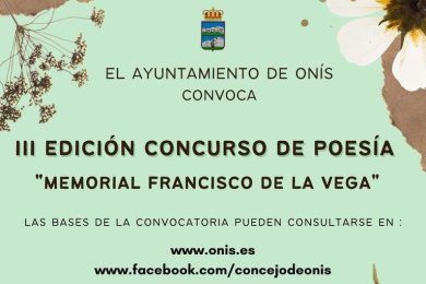 III Concurso de Poesía “Memorial Francisco de la Vega”