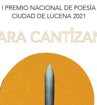 I Premio Nacional de Poesía Ciudad de Lucena 2021 Lara Cantizani