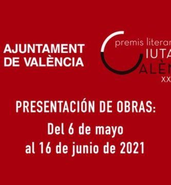 XXXIX Premios Literarios Ciutat de València 2021