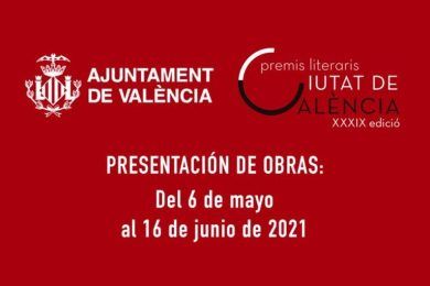 XXXIX Premios Literarios Ciutat de València 2021