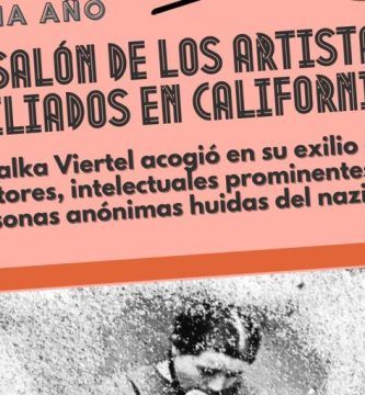 “El salón de los artistas exiliados en California”, de Núria Añó