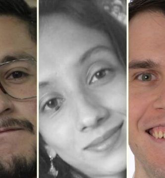 Javier Rey Valero, Oriana Reyes Pérez y José Luis Álvarez Escontrela