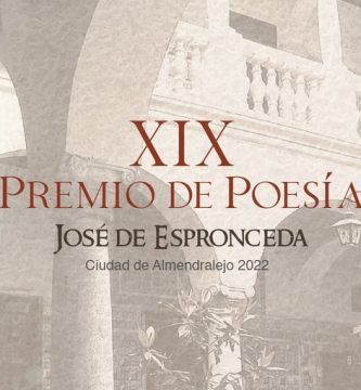 XIX Premio José de Espronceda de Poesía “Ciudad de Almendralejo”