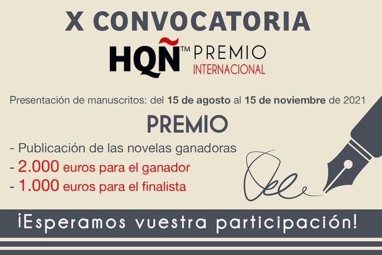X Premio Internacional HQÑ de Novela Romántica