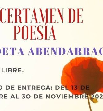 III Certamen de Poesía Poeta Abendarrach 2021 Cazalilla