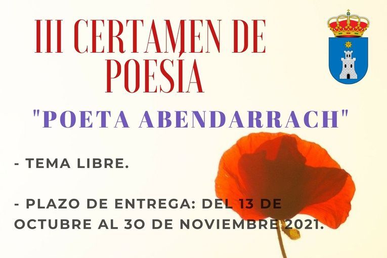 III Certamen de Poesía Poeta Abendarrach 2021 Cazalilla