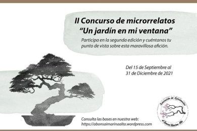 II Concurso de Microrrelatos “Un jardín en mi ventana” 2021