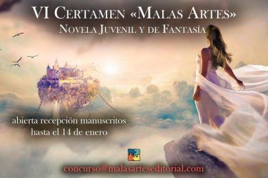 VI Certamen “Malas Artes” de Novela Juvenil y de Fantasía