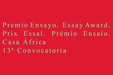 XIII Premios de Ensayo Casa África