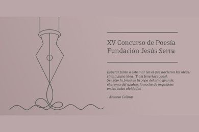 XV Concurso de Poesía de la Fundación Jesús Serra