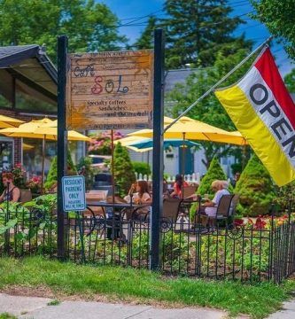 Café Sol, en Niantic, Connecticut