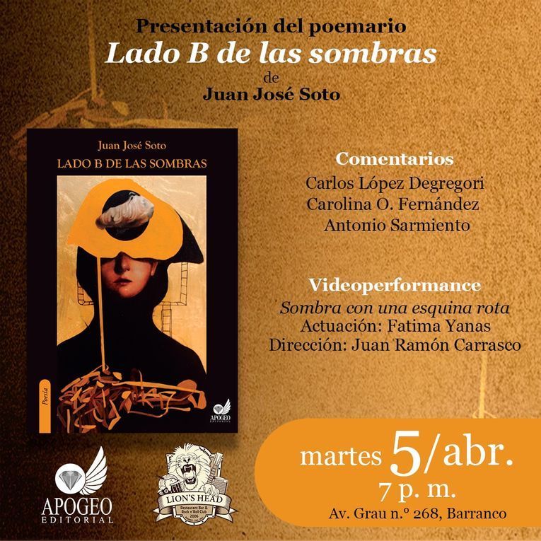 “Lado B de las sombras”, de Juan José Soto