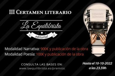 III Certamen Literario La Equilibrista