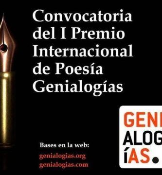 I Premio Internacional de Poesía Genialogías