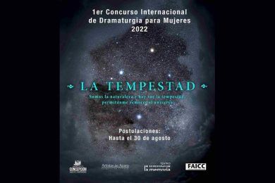 I Concurso Internacional de Dramaturgia para Mujeres La Tempestad 2022