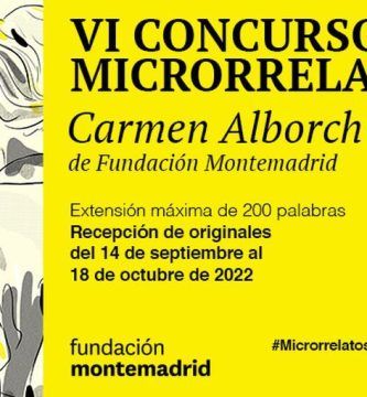 VI Concurso de Microrrelatos Carmen Alborch de Fundación Montemadrid