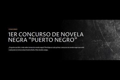 1r Concurso de Novela Negra “Puerto Negro”