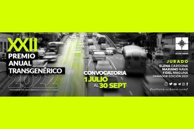 XXII Premio Anual Transgenérico de la Fundación para la Cultura Urbana