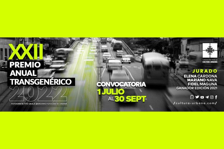 XXII Premio Anual Transgenérico de la Fundación para la Cultura Urbana