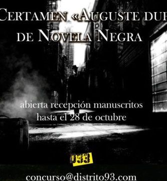 VI Certamen Auguste Dupin de Novela Negra