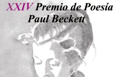 XXIV Premio de Poesía Paul Beckett