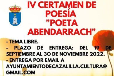 IV Certamen de Poesía Poeta Abendarrazh