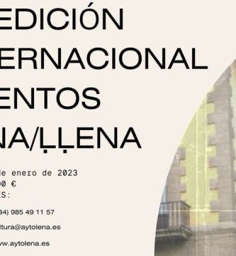 LX Edición Internacional de Cuentos Lena / Ḷlena