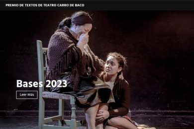 IX Premio de Textos de Teatro Carro de Baco 2023