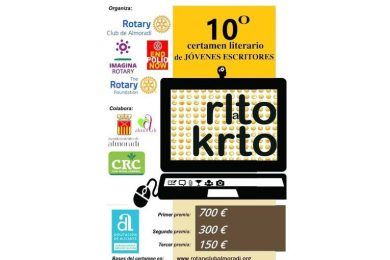 X Certamen Literario para Jóvenes Escritores del Rotary Club Almoradí