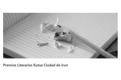 45º Premios Literarios Kutxa Ciudad de Irun
