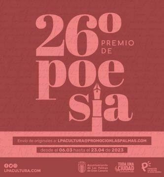 26º Premio Internacional de Poesía Ciudad de Las Palmas de Gran Canaria