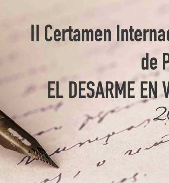 II Certamen Internacional de Poesía “El Desarme en verso”