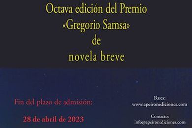 VIII Premio Gregorio Samsa de Novela Breve